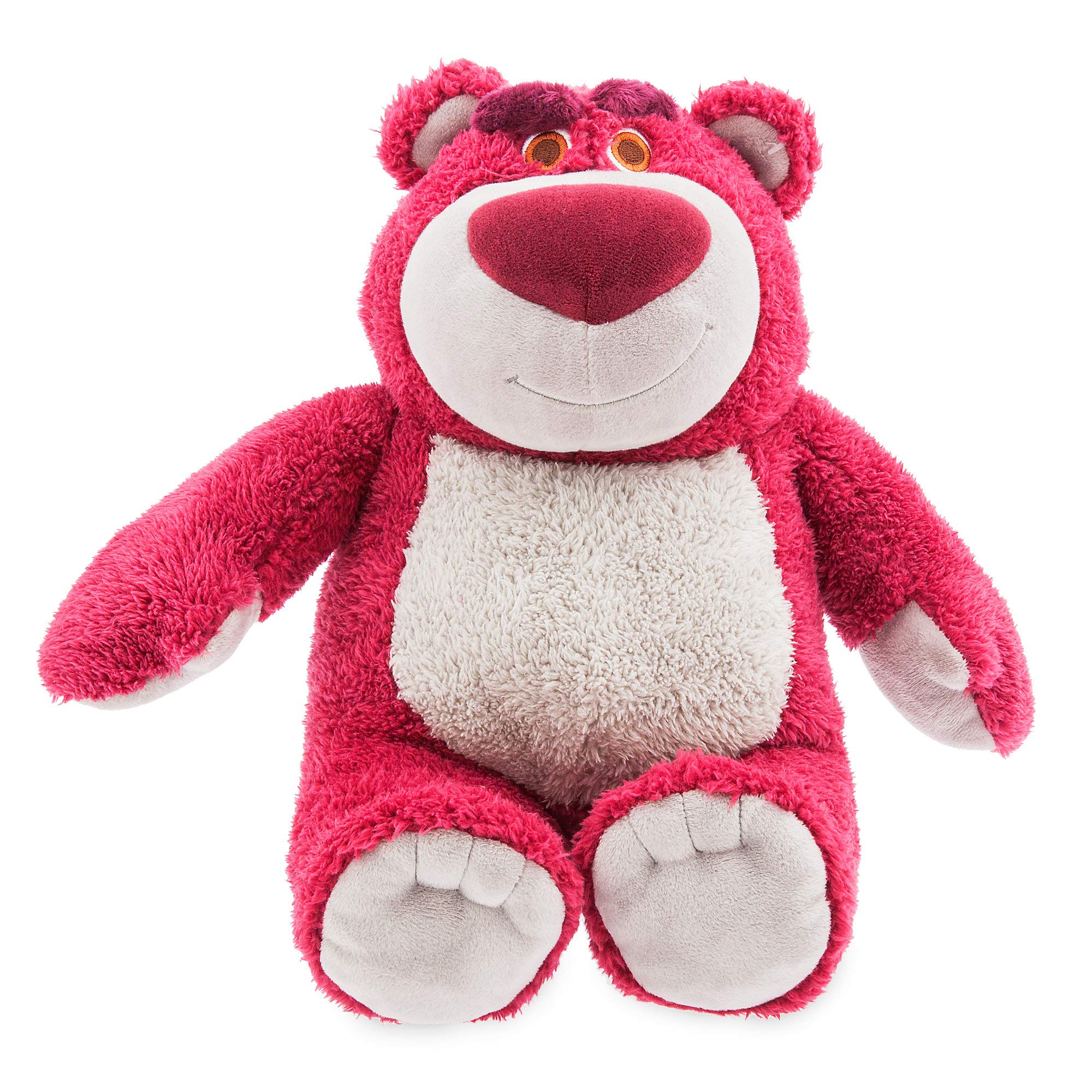 Disney Store Lotso scented bear 12-inch plush for cozy cuddle moments.