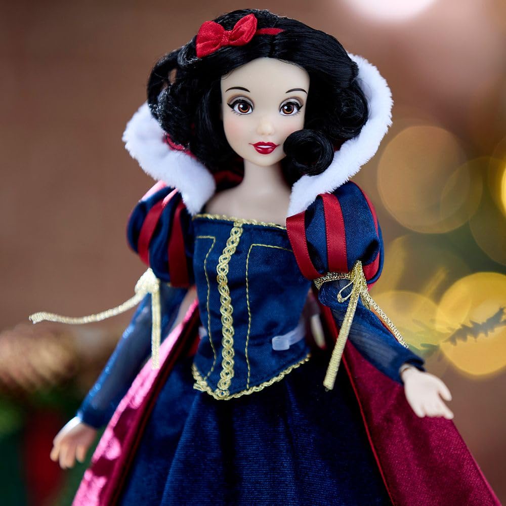 Disney Store Snow White dress foil gold trim highlights intricate design details