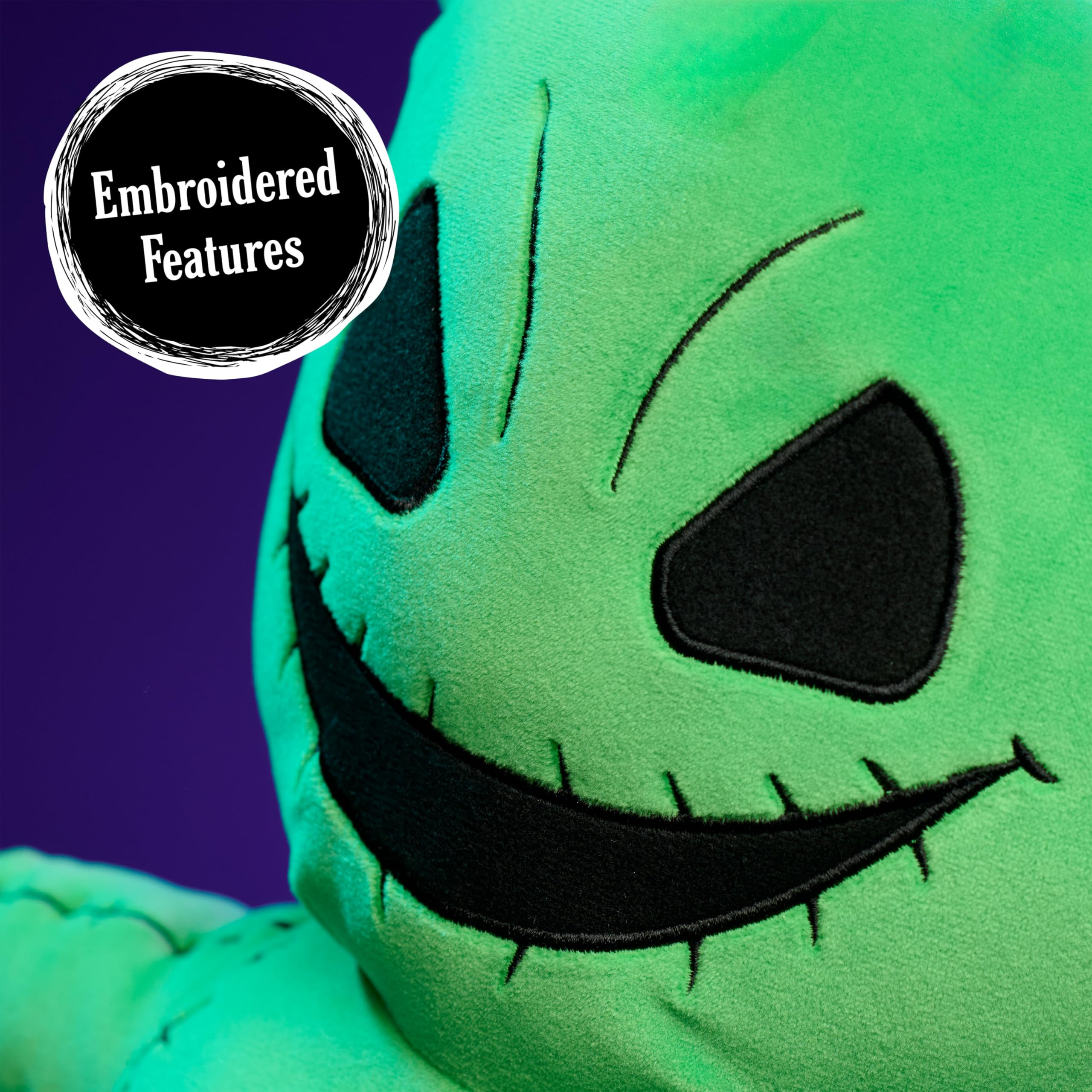 Disney-licensed Just Play Oogie Boogie plush for fan collectors.