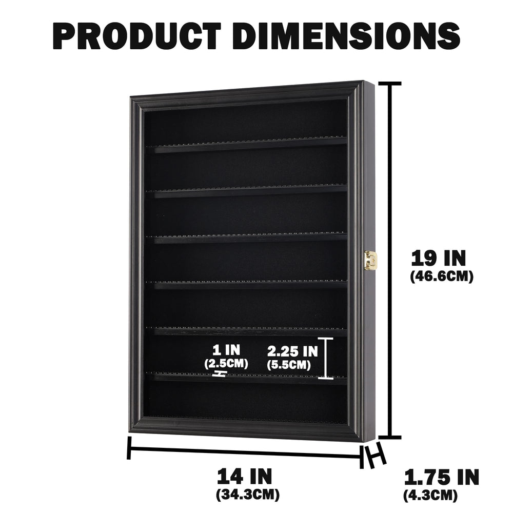 DisplayGifts UV protection door helps preserve colors of your mini collectibles.