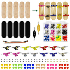 DisplayMore Premium Fingerboard Deck with Classic design for easy DIY builds.