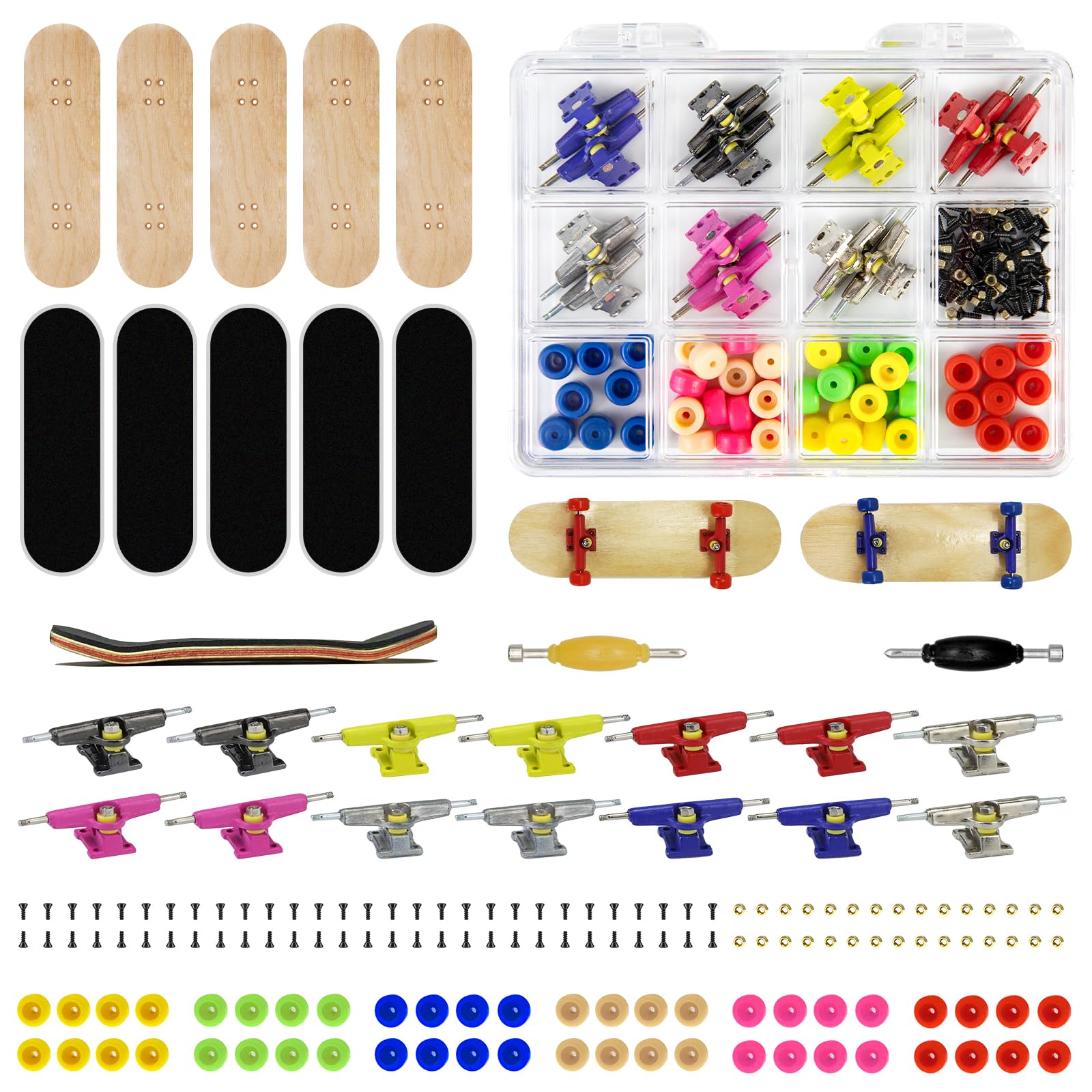 DisplayMore Repair Kit Box keeps spare parts organized for future upgrades.