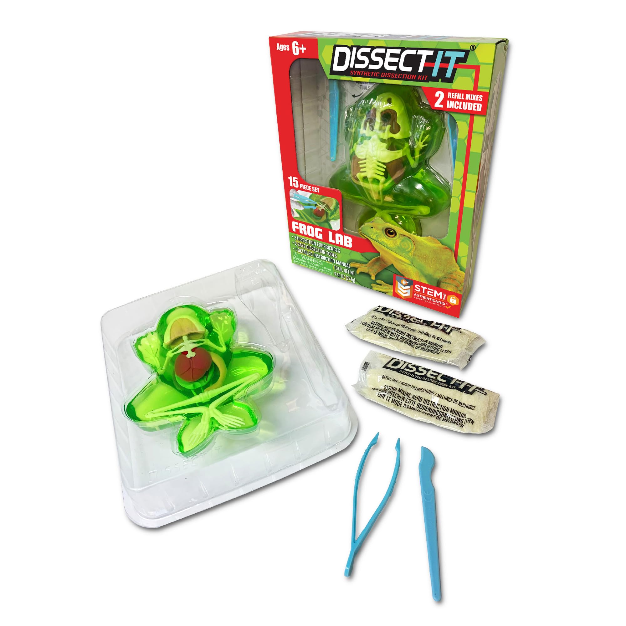 Dissect It frog dissection model for safe hands-on anatomy learning.