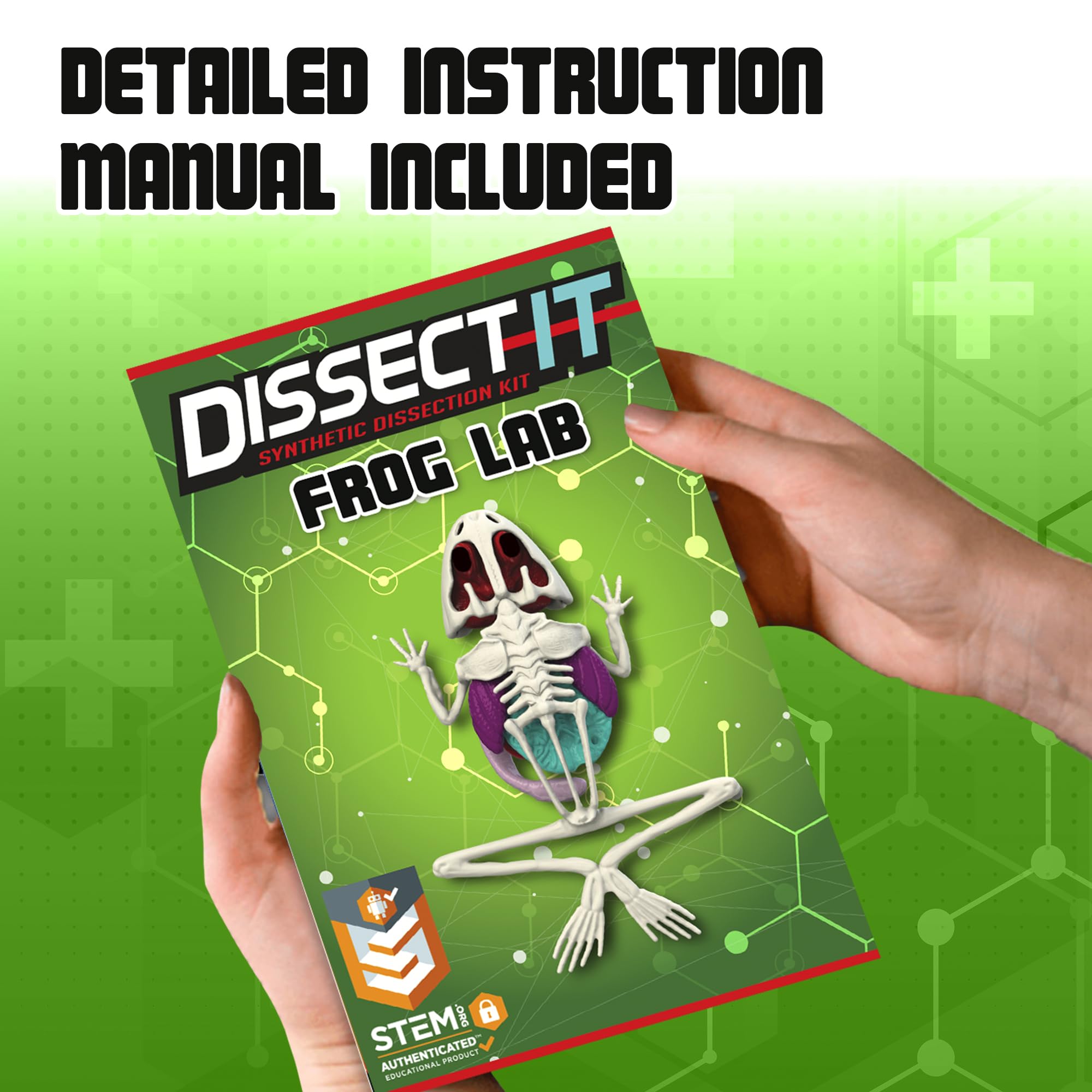 Dissect It instruction manual guides age-appropriate anatomy exploration.