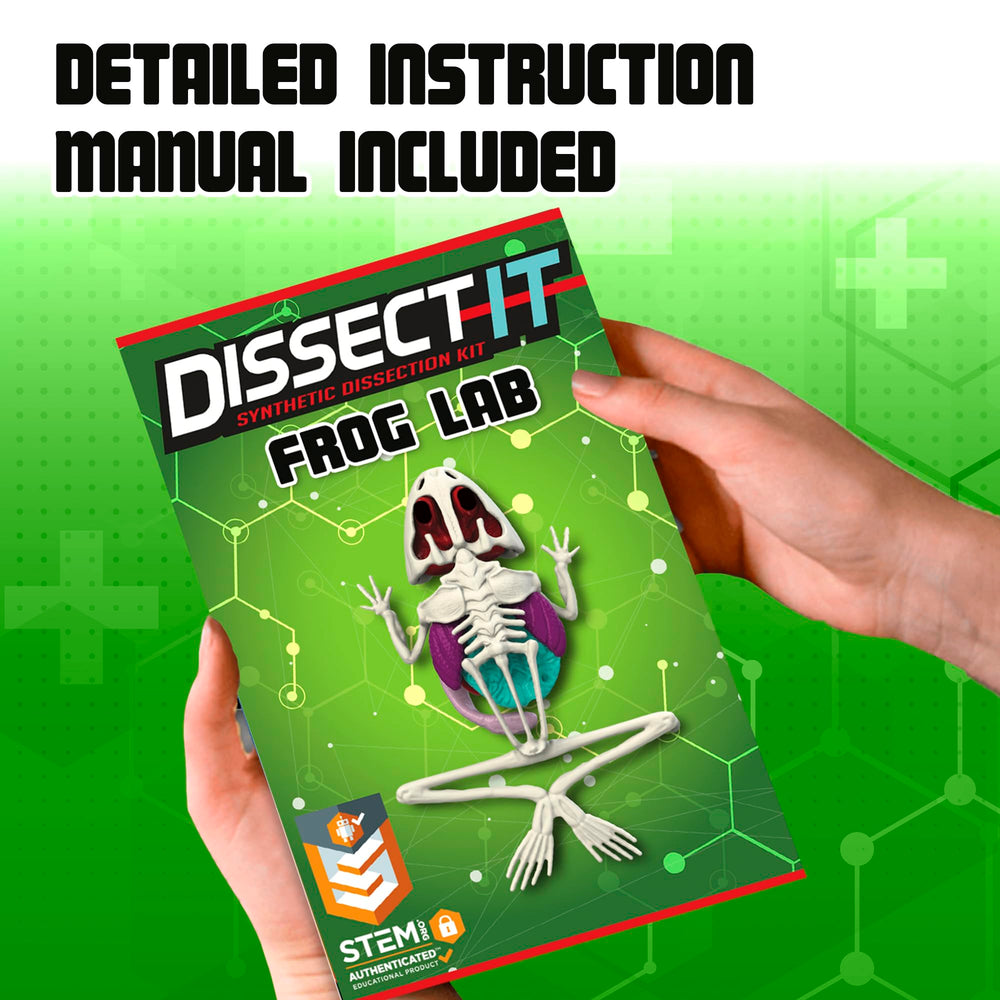 Dissect It instruction manual guides age-appropriate anatomy exploration.