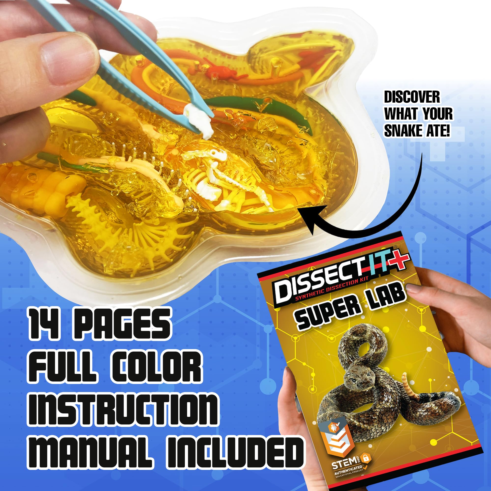 Dissect-It refill gel packs enable extra dissection rounds.