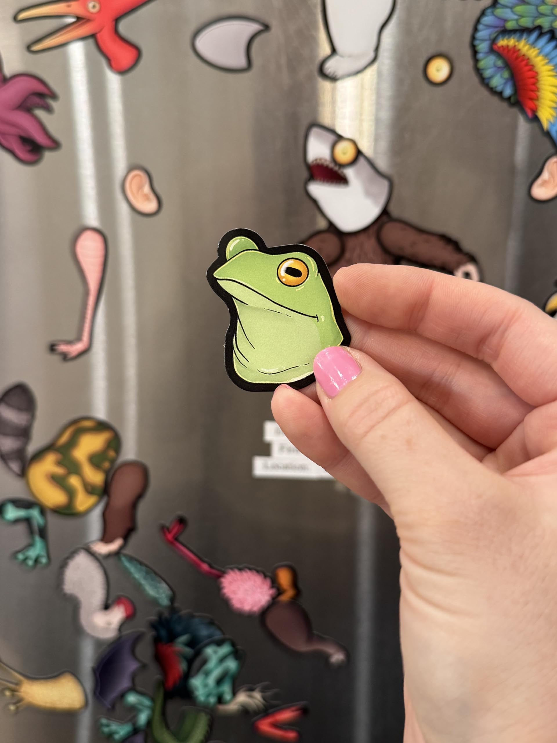 Letters and numbers from Dissent Pins for naming and cataloging cryptids