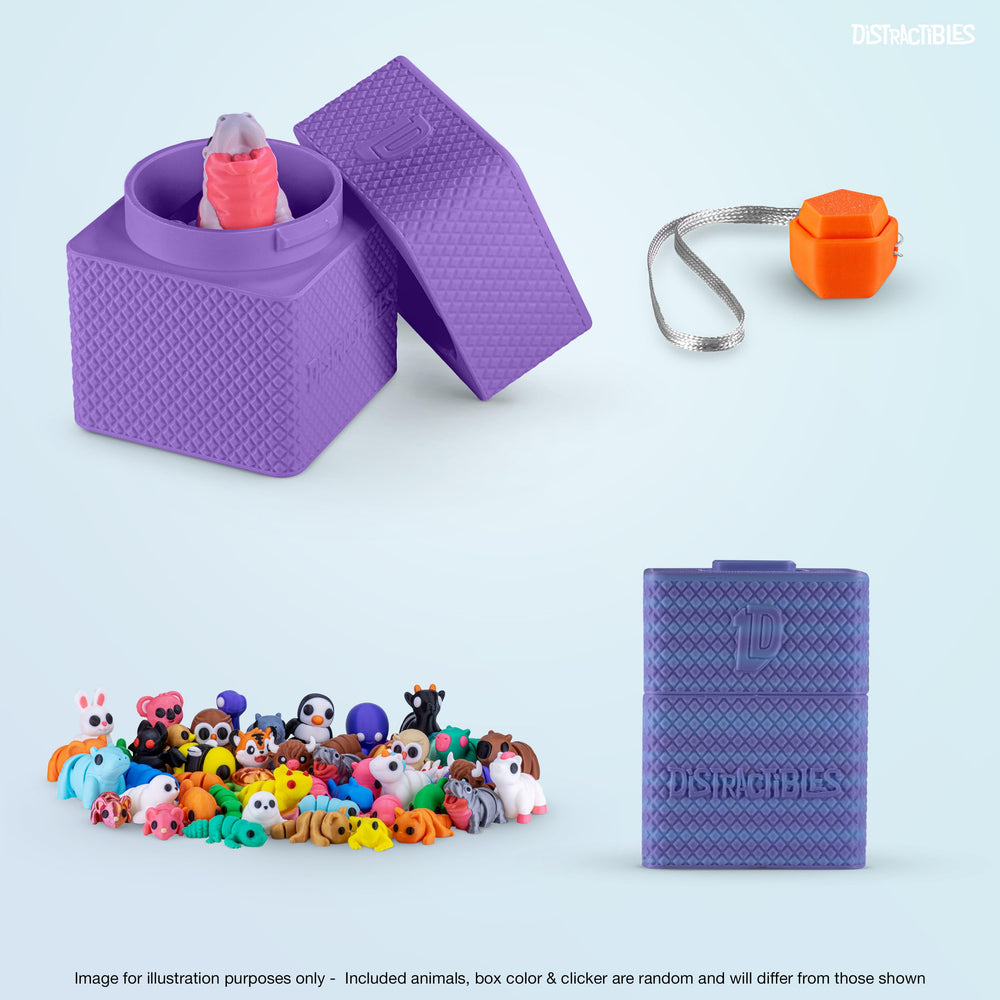 Compact fidget pack ideal for desk, commute, or travel use