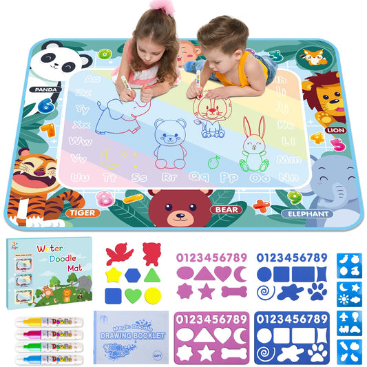 Diteryy Water Doodle Mat 40x32 plain surface for mess-free creativity and learning