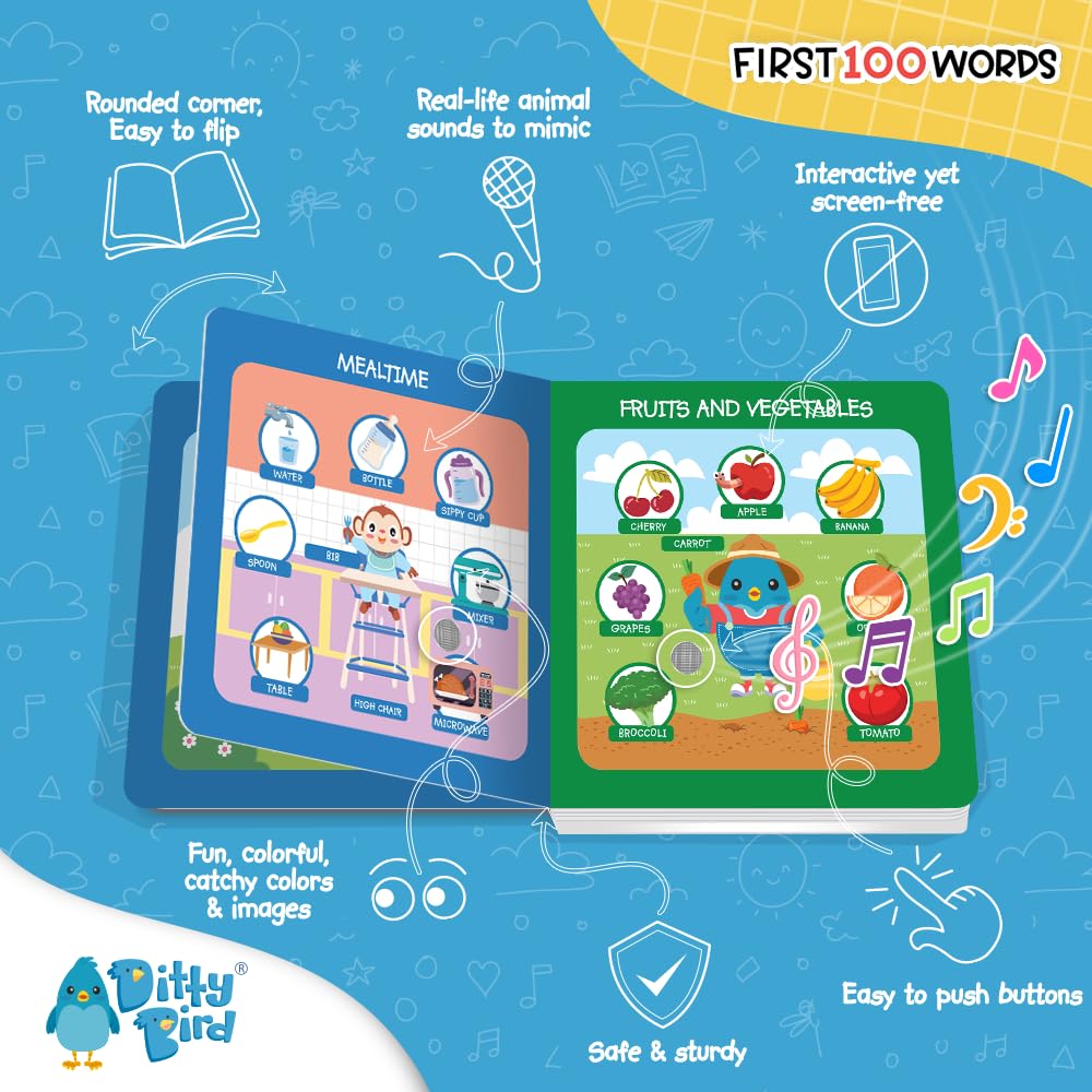 Ditty Bird sturdy construction ensures safe, long-lasting play.