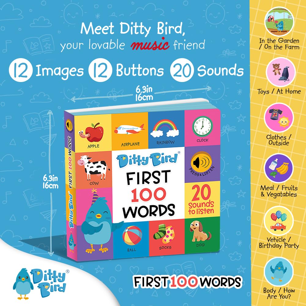 Ditty Bird toddlers reading action supports hands-on learning and focus.