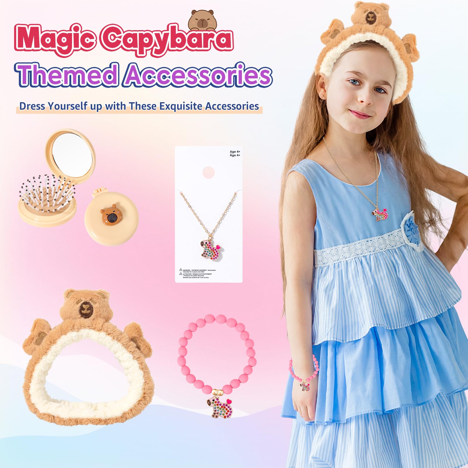 Ditucu capybara DIY diamond stickers for creative decorating