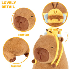 Ditucu capybara plush gift-ready packaging, perfect for kids and fans