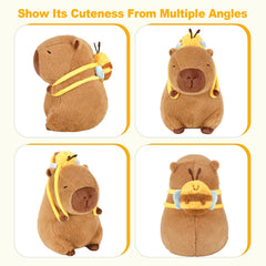 Ditucu capybara plush hanging decor, charming room accent
