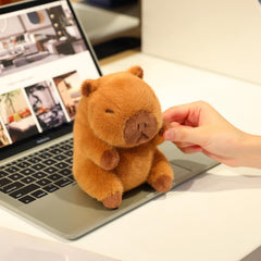 Ditucu capybara soft ornament for home car or bedside decor