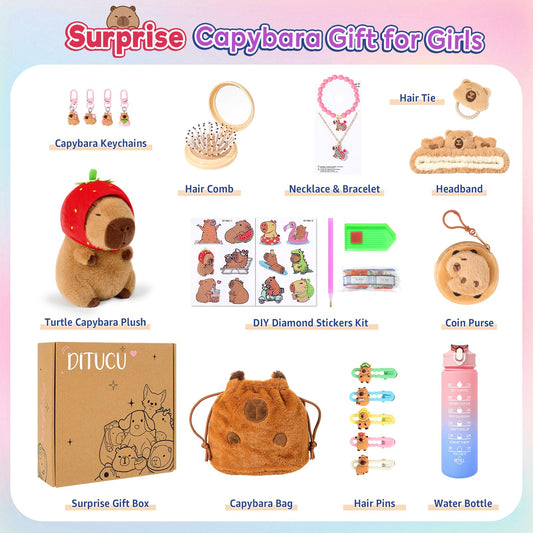 Ditucu capybara water bottle 750ml for hydration on adventures