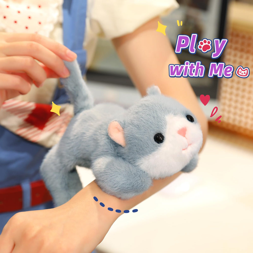 Ditucu cute cat plush textured limbs add tactile play value