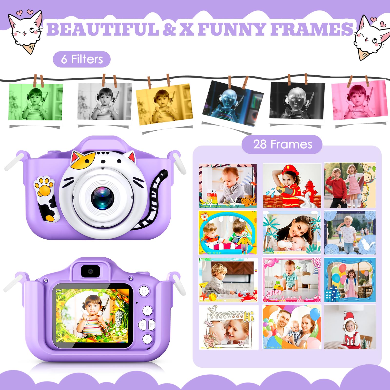 DITUPAN 1000mAh battery keeps kids playing longer.