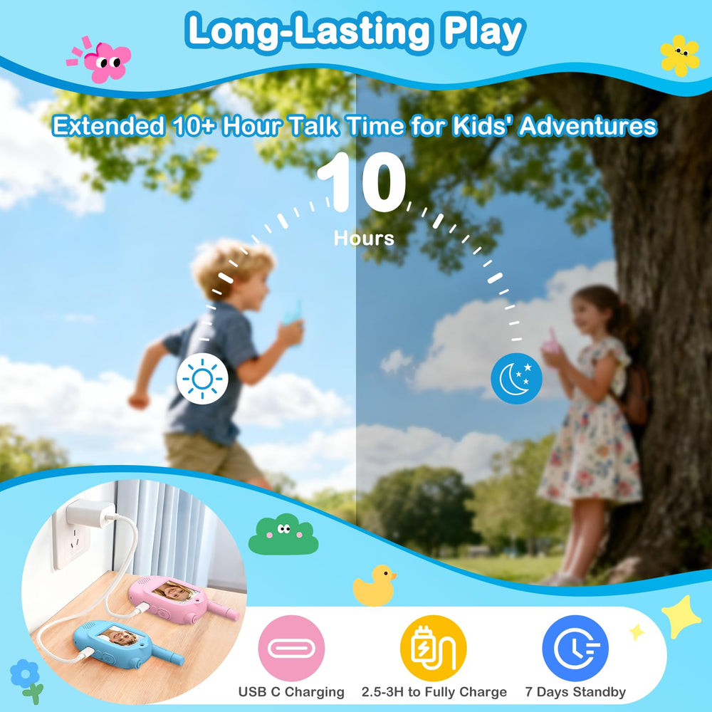 Divava rechargeable batteries keep devices ready for playtime.