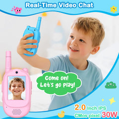 Divava walkie talkie pink with voice changer for imaginative play.