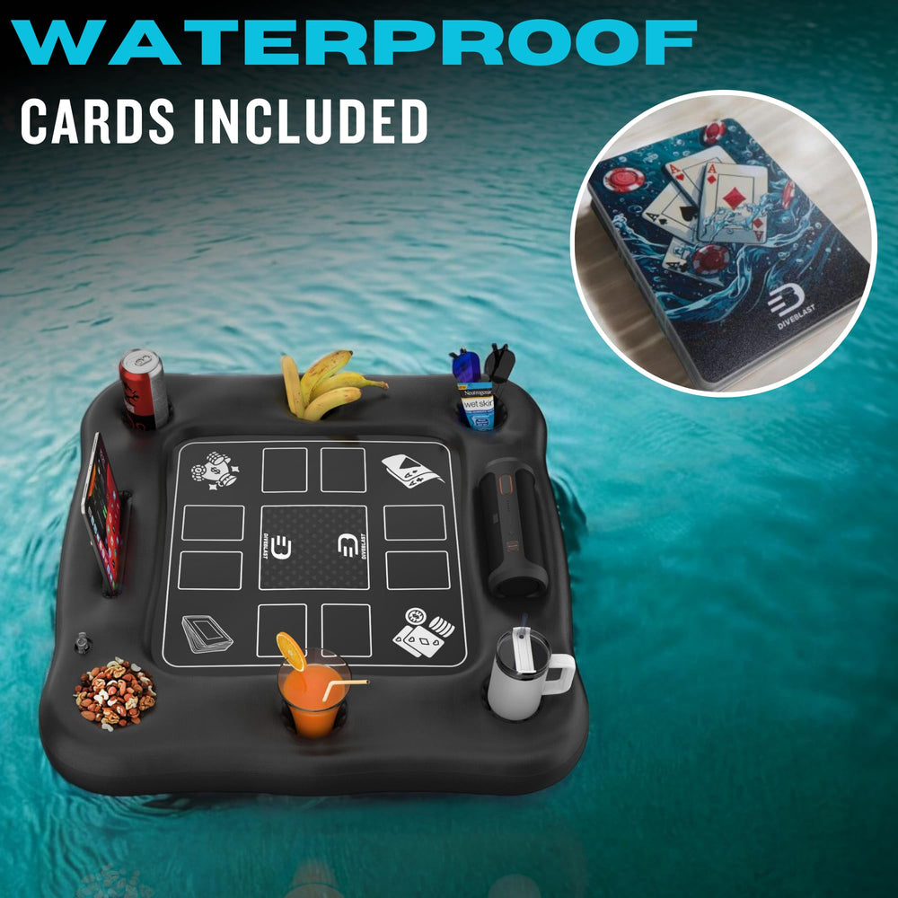 DIVEBLAST poolside table makes a practical gift for water lovers.