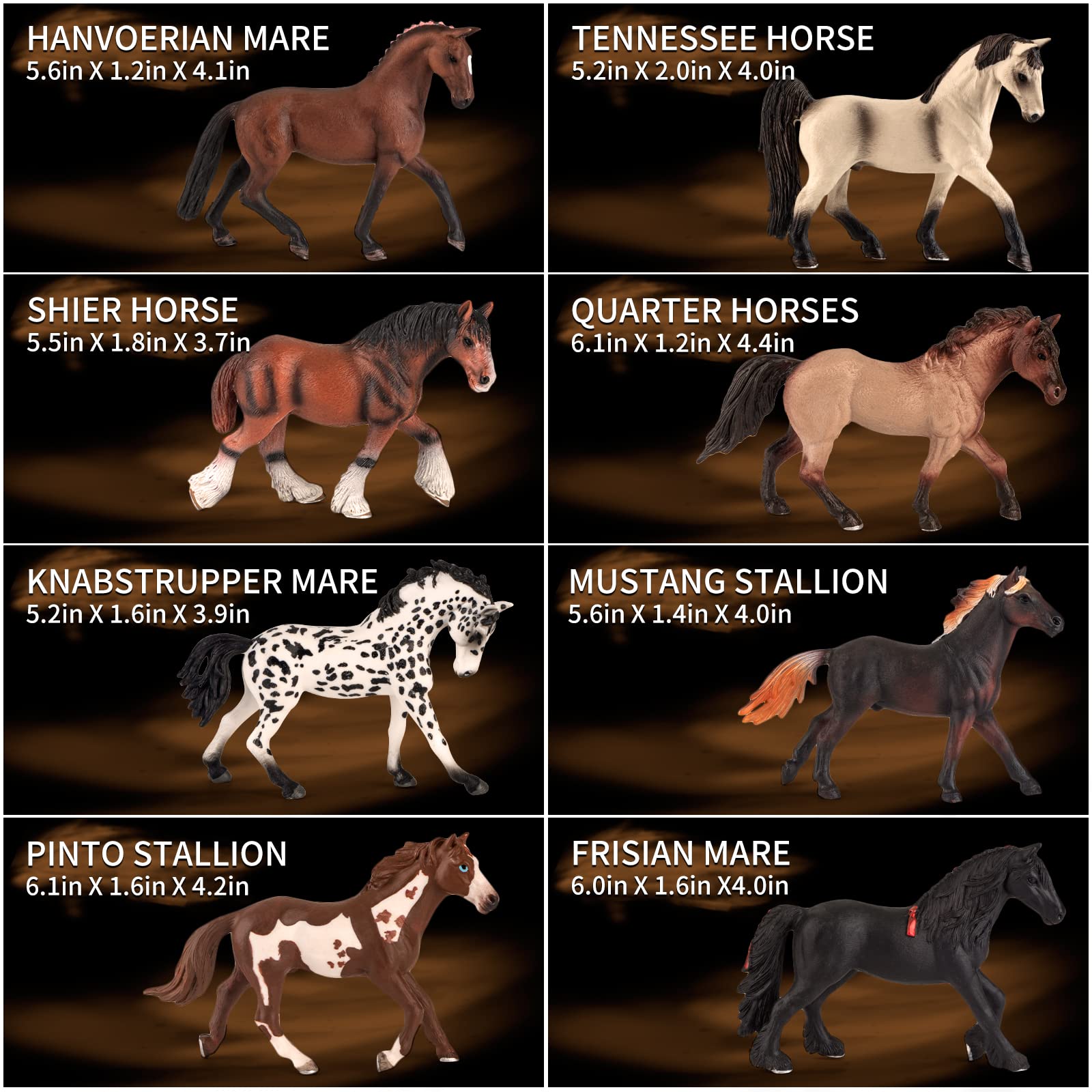 Divwa Knabstrupper Mare figurine—unique patterning for collections and gifts.
