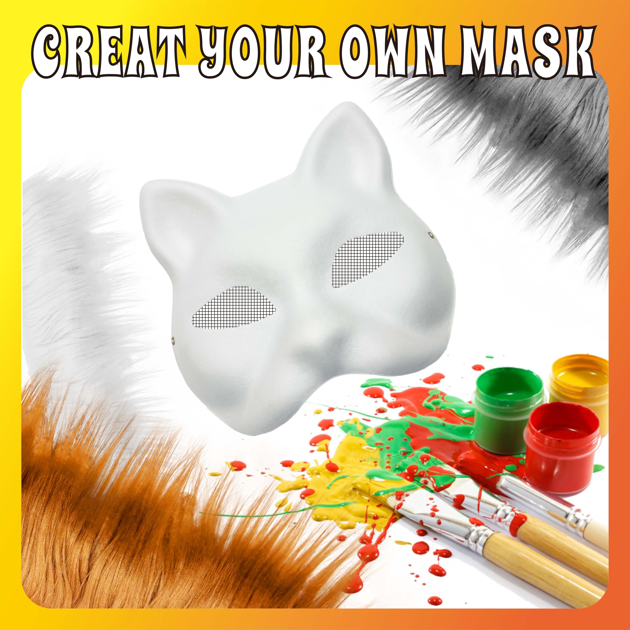 DIY Cat Mask Kit gift-ready packaging for creative friends.