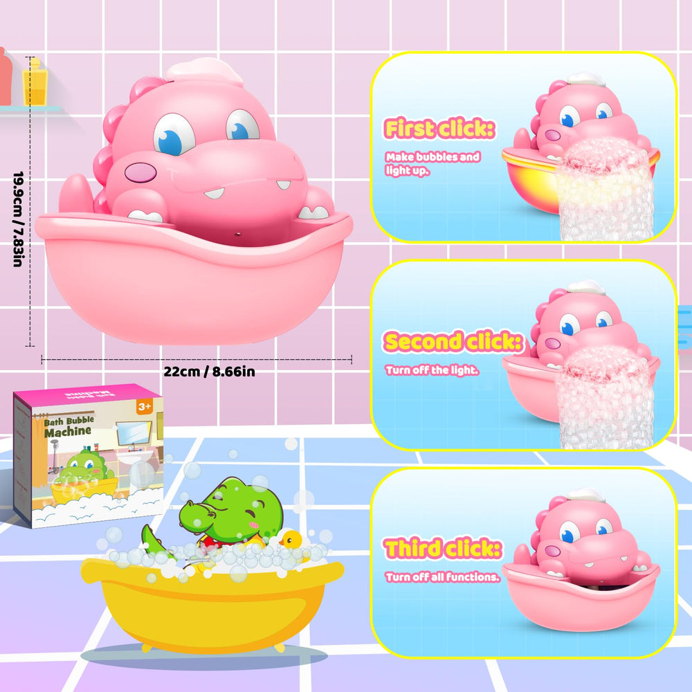 Diyfrety bubble toy after-use storage helps keep the tub tidy