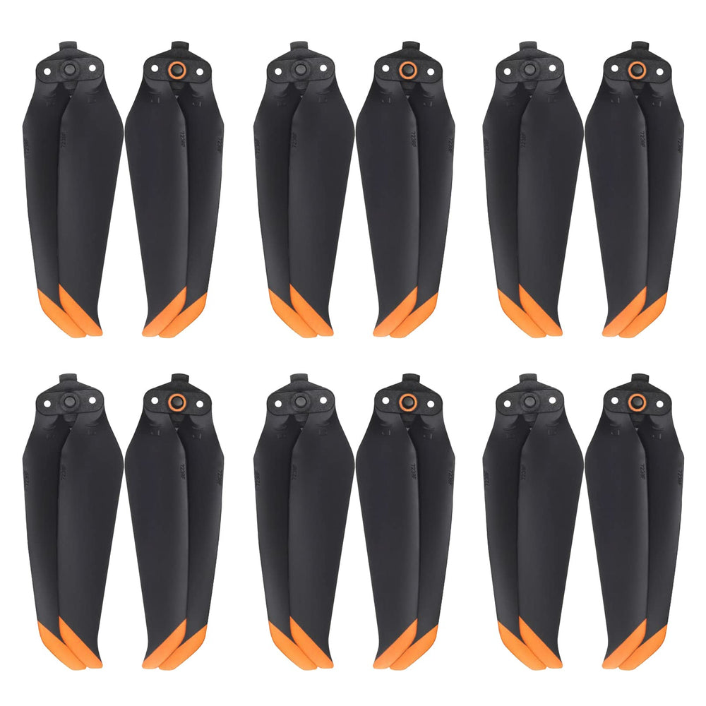 DJI Air 2s orange propellers for quick replacement and safer flights.