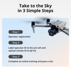 DJI Air 3S with ND filter set for controlled exposure and motion blur.