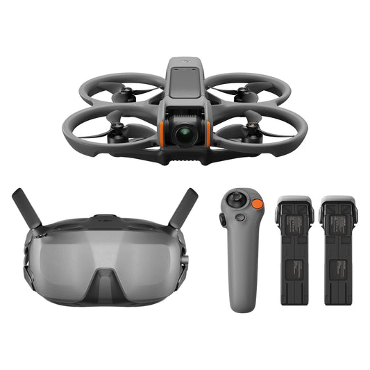 DJI Avata 2 FPV drone with 4K camera for immersive footage