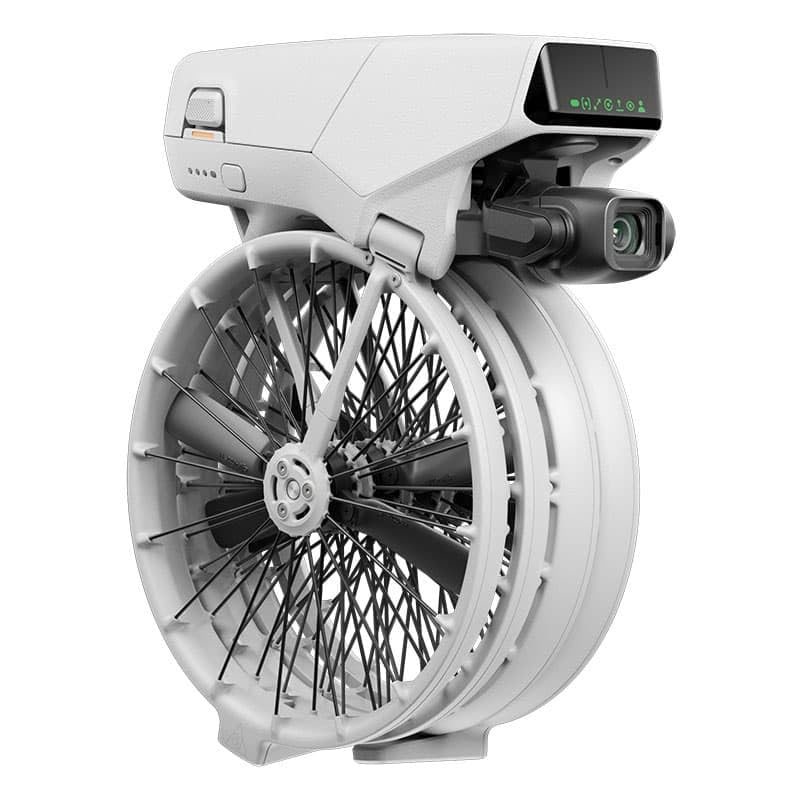 DJI Flip 1/1.3-inch CMOS sensor for cleaner detail in light.