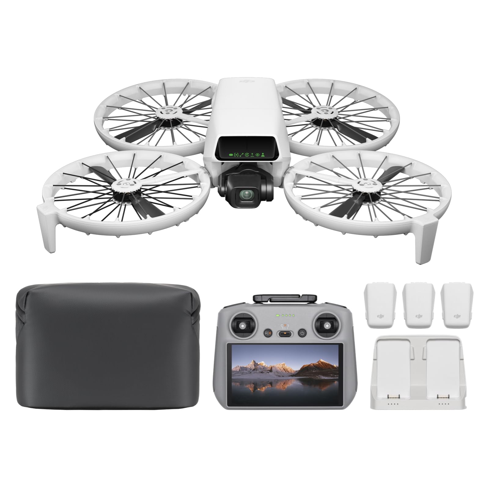 DJI Flip palm‑takeoff in open space for quick launches