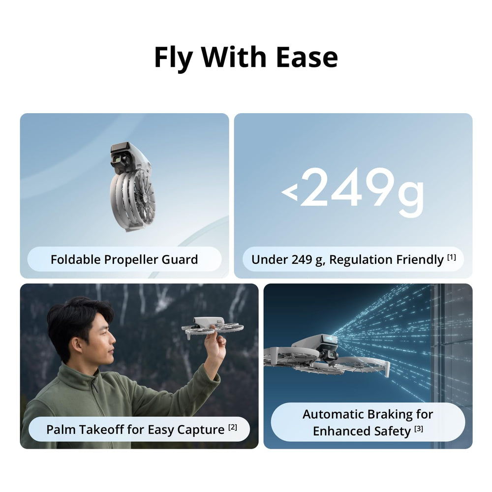 DJI Flip RC2 high-bright screen provides clear field control.