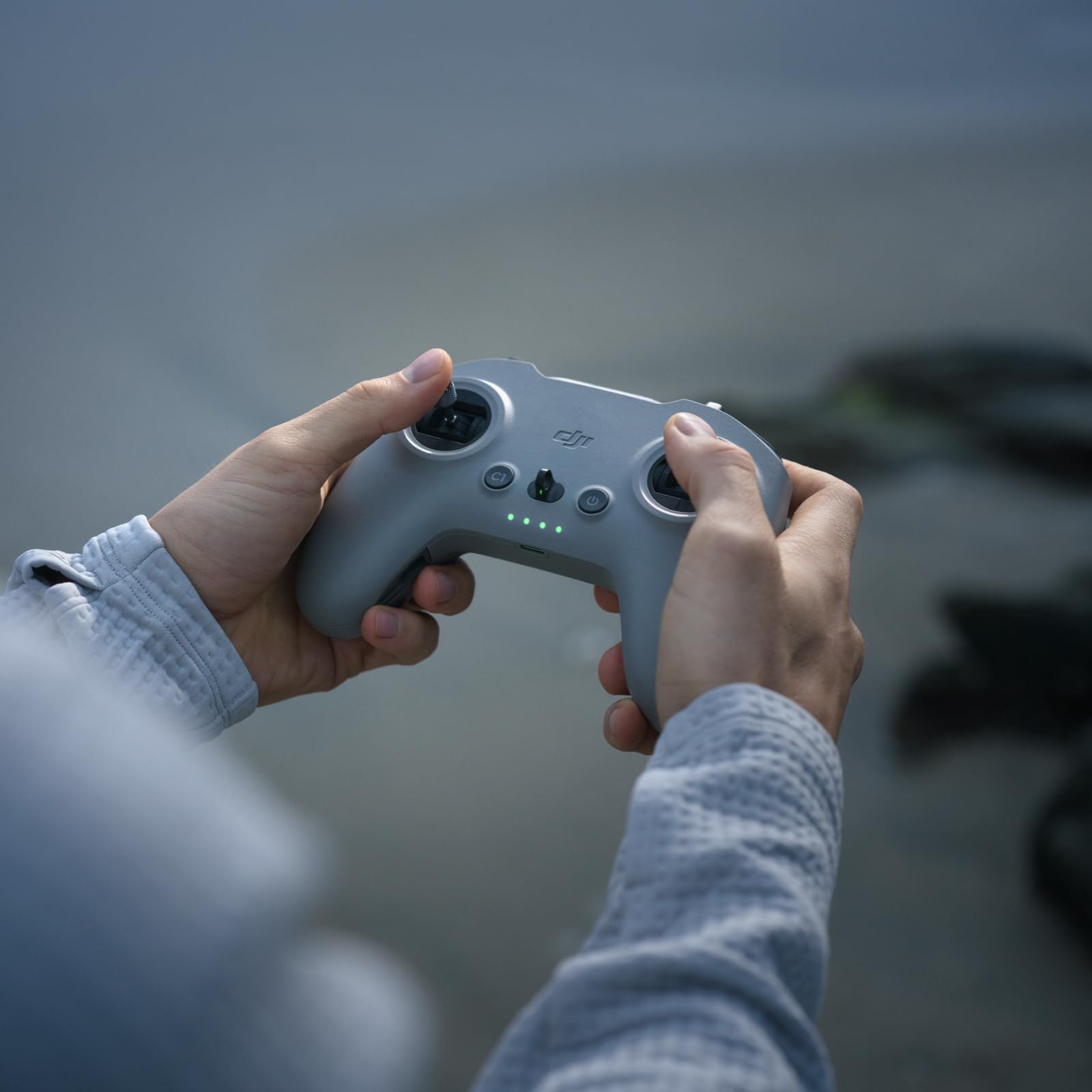 DJI FPV Remote Controller 3 lightweight design for extended flight sessions