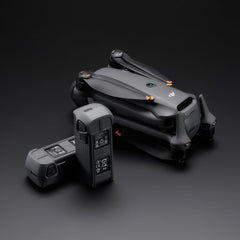 DJI Mavic 4 Pro flight time graphic illustrating up to 51 minutes