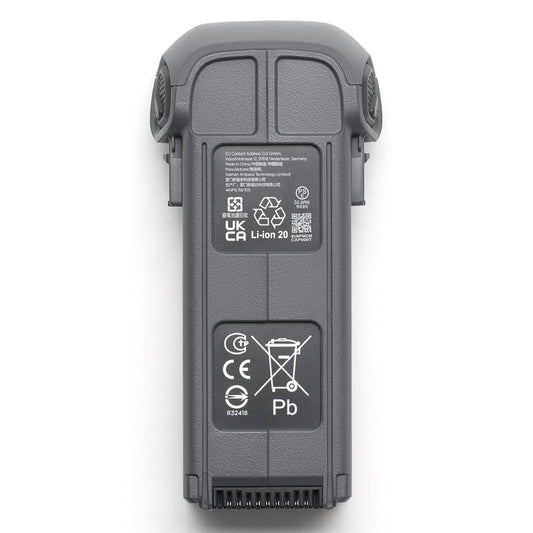 DJI Mavic 4 Pro intelligent flight battery front view for longer flights