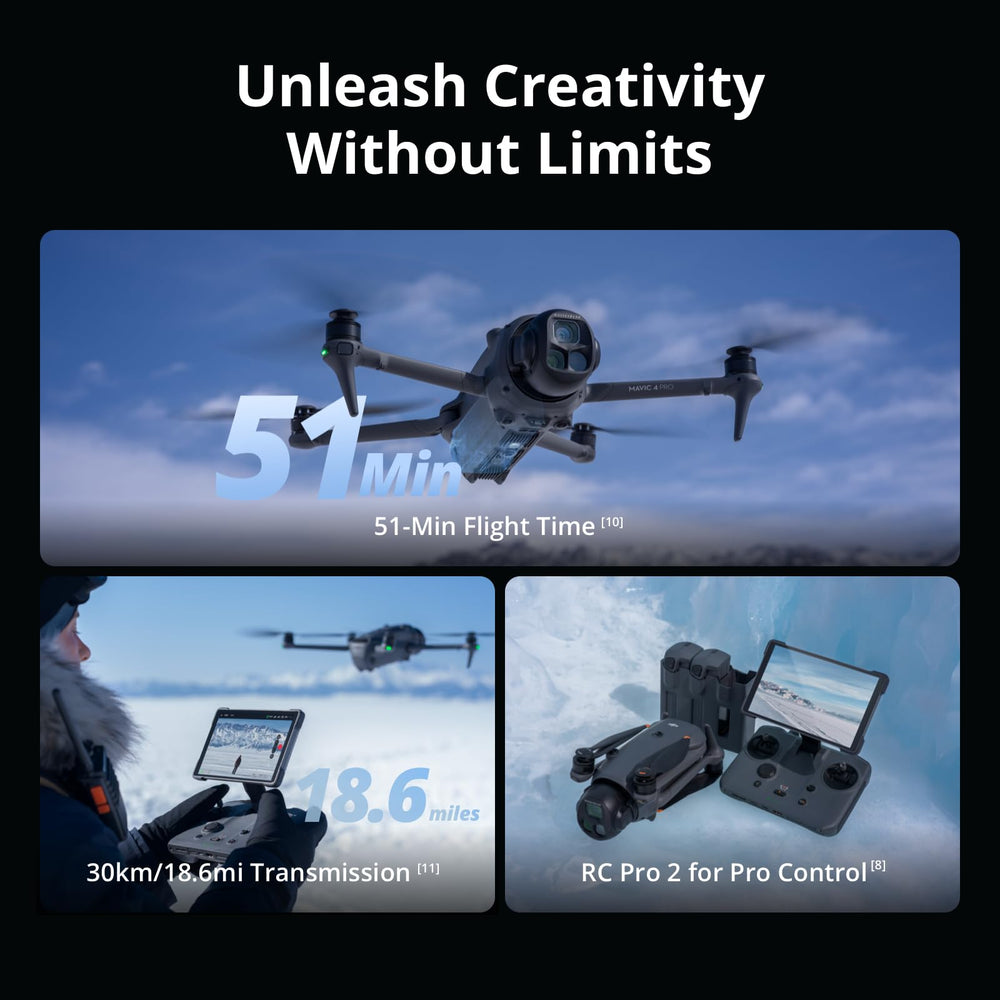 DJI Mavic 4 Pro RC Pro 2 remote provides pro control on the move