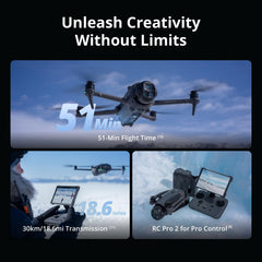 DJI Mavic 4 Pro RC Pro 2 remote provides pro control on the move