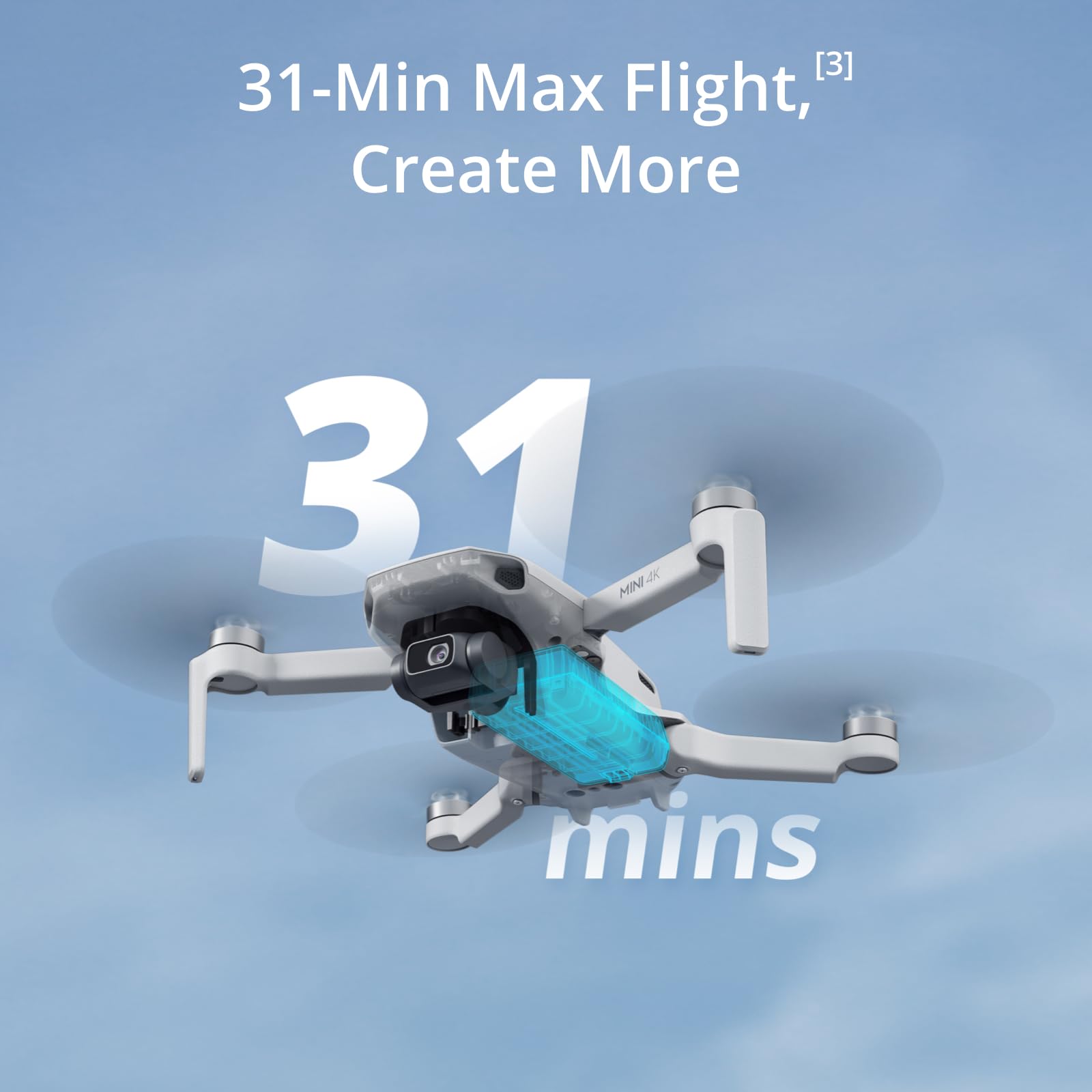 DJI Mini 4K battery options enabling longer sessions