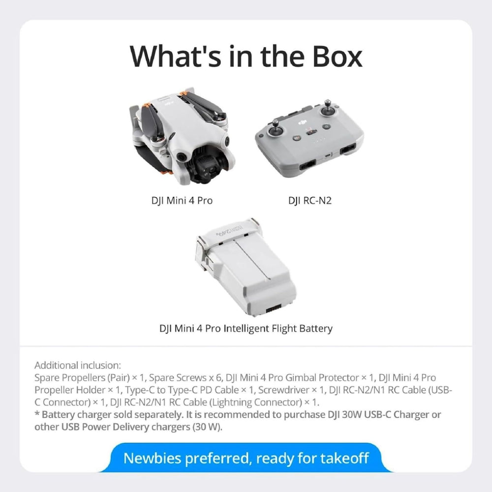 DJI Mini 4 Pro 20 km transmission range for stable live feeds.