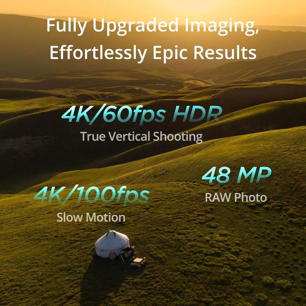 4K camera on DJI Mini 4 Pro delivering crisp aerial footage.