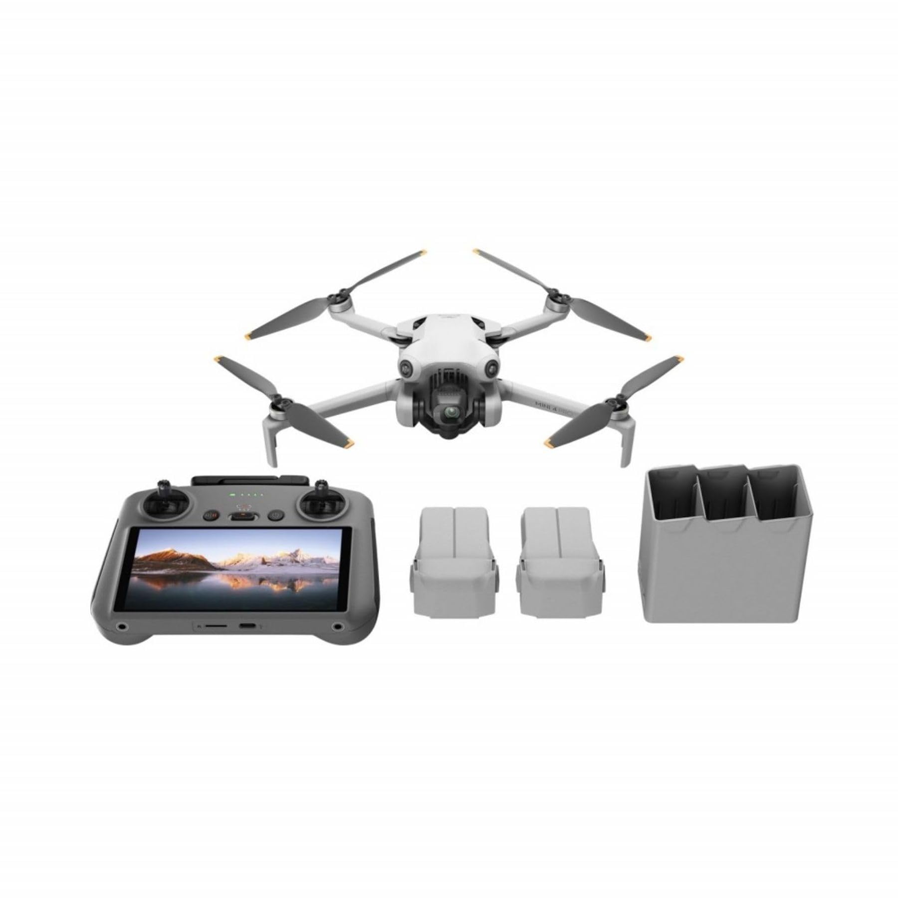 DJI Mini 4 Pro with RC 2 in action for precise on-the-go control