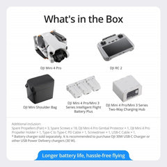 DJI Mini 4 Pro Fly More Combo hub for quick recharges
