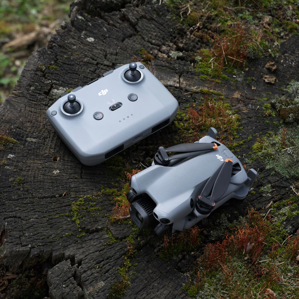 DJI Mini 5 Pro box contents ready to fly with remote and accessories