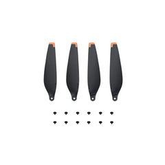 DJI Mini 4 Pro propellers box showing contents for quick setup and ready flight