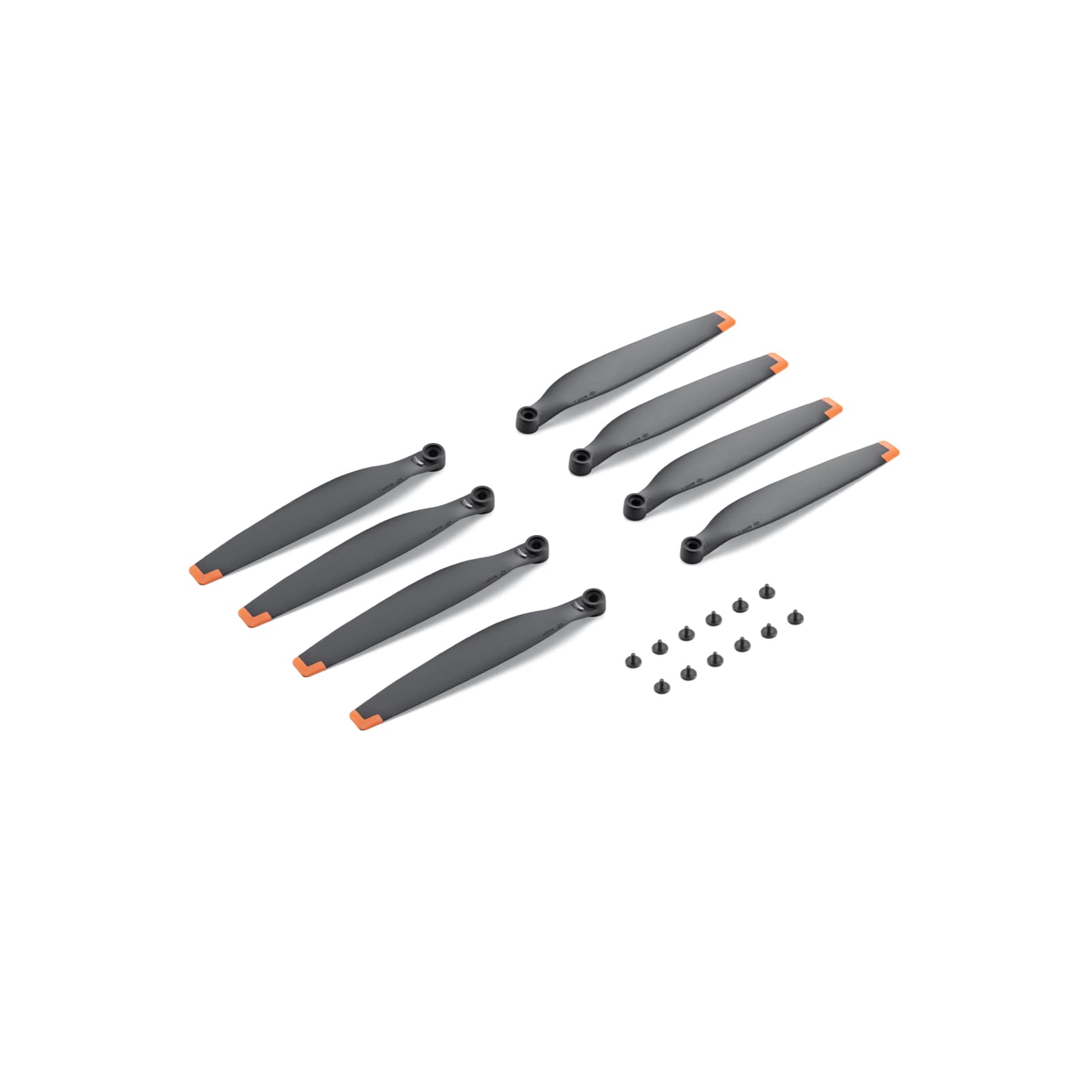 DJI Mini 4 Pro propellers screws close-up showing secure attachment for safe field swaps