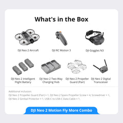DJI Neo 2 Motion digital transceiver supports stable FPV link
