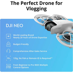 DJI Neo full-coverage propeller guards enhance safe flights.