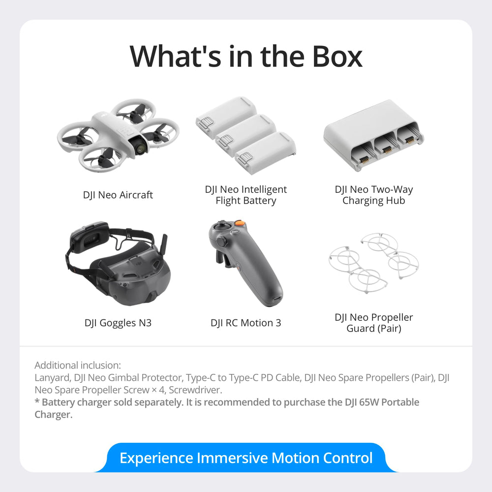 DJI Neo Goggles N3 offer immersive flight view